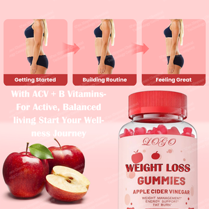 Gomitas de Vinagre de Sidra de Manzana Orgánicas de Fórmula Experta, Fabricación OEM, Marca Privada, Vitamina B12/B9, Antioxidante para Adultos, Refuerzo Inmunológico - Product Image 3