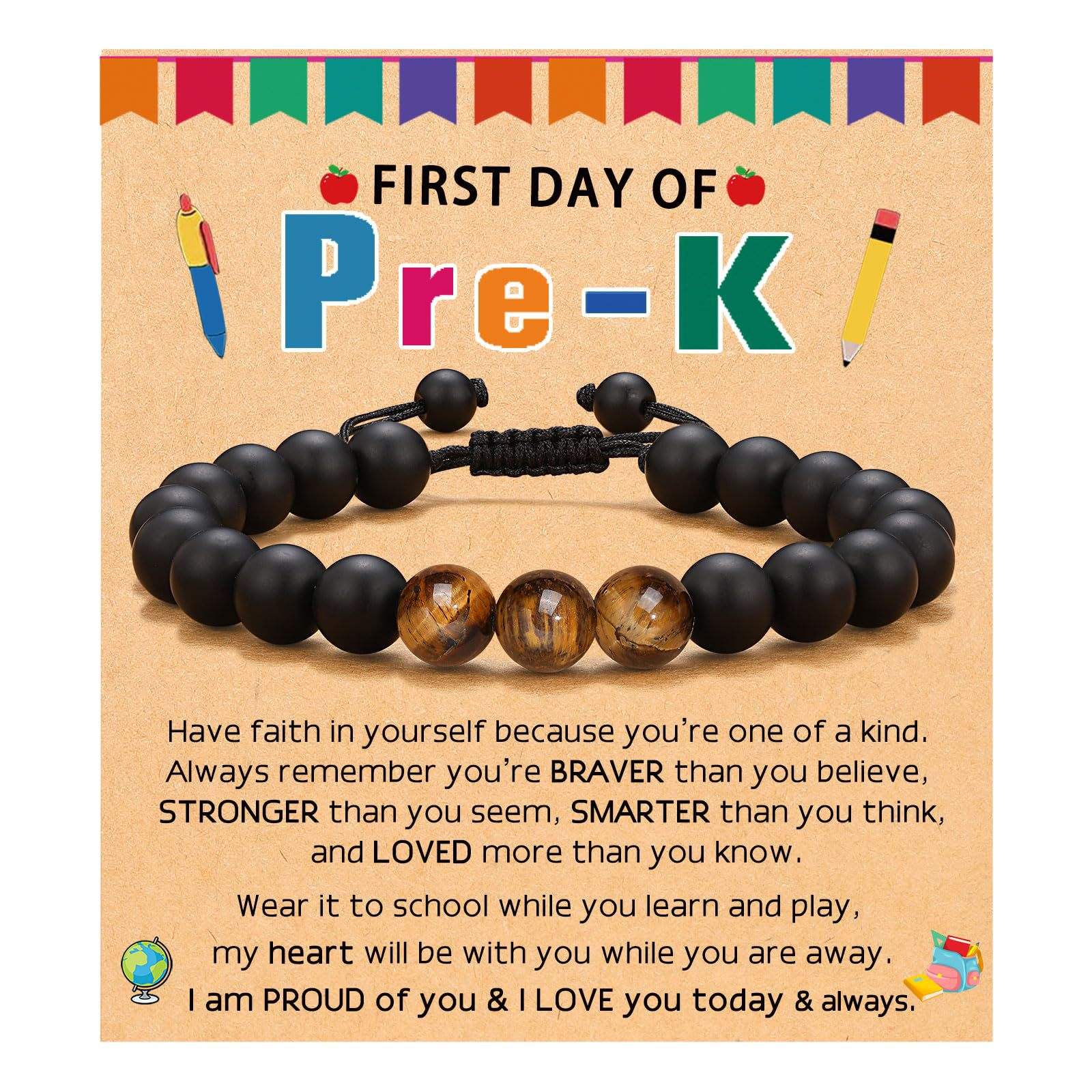 Pulsera + tarjeta pre-k