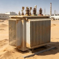 Transformateur de distribution triphasé immergé dans l'huile S11 63KVA 80KVA 100KVA 160KVA 6kV 10kV