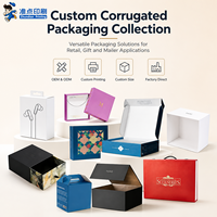 Production professionnelle OEM/ODM, emballages cadeaux de styles multiples, boîte d'expédition en carton ondulé personnalisée pour bougie, cadre photo