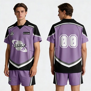 Maillot de football personnalisé en gros par sublimation, uniforme de football vierge, tenue d'entraînement et de match pour équipe, ensemble de sportswear respirant à séchage rapide - Product Image 4