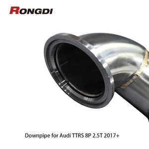 ท่อลงไอเสียสแตนเลส 304 ประสิทธิภาพสูงสำหรับ Audi TTRS 8P 2.5T TFSI EVO(EA855) ปี 2017+ - Product Image 3