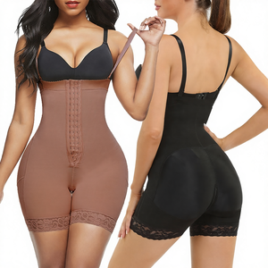 Body gainant taille haute sans couture respirant à séchage rapide haute compression Colombianas pour femme, effet ventre plat et rehausseur de fesses - Product Image 4
