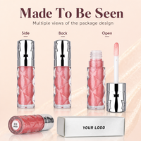 Gloss à lèvres végan, marque privée, haute qualité, effet miroir, longue tenue, aspect naturel, paillettes nacrées
