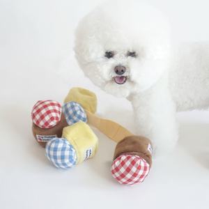 Jouet sonore d'enrichissement pour chien, design pot de confiture, tapis olfactif pour alimentation lente et soulagement du stress - Product Image 4