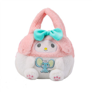 Bolsa de Peluche de Dibujos Animados Kuromi My Melody, Monedero Versátil y Bonito, Almacenamiento <span class=keywords><strong>para</strong></span> Niños, Figuras de Anime Pequeñas, Derivados de Juegos - Product Image 6