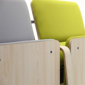 심플한 디자인 경제적인 미드백 접이식 관객석 좌석 금속 다리 - Product Image 5