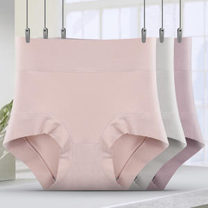 Culottes pour femmes personnalisées 1001 # haute qualité et taille haute ascenseur fesse sans trace respirant grande taille grosse soeur sous-vêtements - Product Image 1