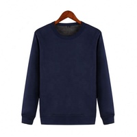 Sweat-shirt col rond surdimensionné pour hommes, vêtement Nano imperméable et populaire, anti-taches, pulls personnalisés