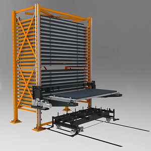 Automated <strong>Storage</strong> and Retrieval System Sheet Metal <strong>Storage</strong> Systems Vertical Sheet Warehouse Rack - Product Image 4