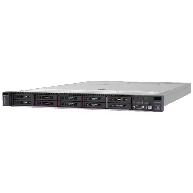 1U AI GPU Rack Server 4th Gen AMD EPYC 9004 96GB DDR5 4800MHz 1.2TB SAS 10000RPM NVMe ThinkSystem SR635 V3 in Stock