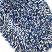 40cm 60cm 90cm Commercial Home Housekeeping Colorful Dust Mop Pushing Microfiber Yarn Flat Mop Replacement Head