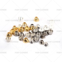 Perles en tungstène pour la pêche à la mouche, forme ronde, en forme de cône