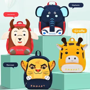 Nouveau Sac à Dos Maternelle Dessin Animé pour Garçons 1-3-6 Ans Léger Mini Sac à Dos Fonction Anti-perte Oxford Polyester Principal Air - Product Image 4
