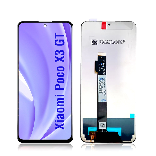 Whole Sale Price Mobile Phone Lcds Display Screen Digitizer for Redmi Note10 Pro Poco X3Gt Pantalla With Frame