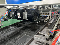 Automatische hoogcapaciteits thermoform productielijn voor wegwerp plastic PP voedselverpakkingen zoals rijstdozen