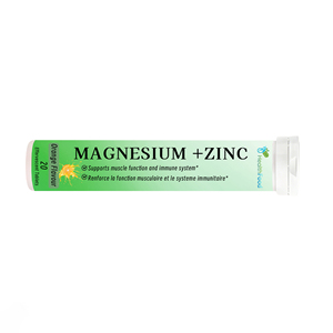 Comprimés effervescents OEM ODM au magnésium et au zinc pour la relaxation, le soutien de l'humeur, le système immunitaire, la santé osseuse et cérébrale, et la relaxation de l'esprit. - Product Image 1