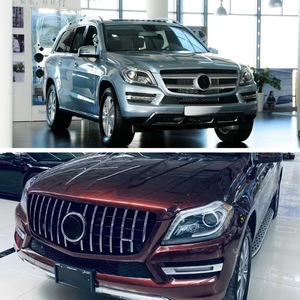 Parrilla para Auto Mercedes-Benz, Modelo GL X166 GT 2013-2015, Estilo Vertical, Material ABS, Pieza de Mejora y Reequipamiento - Product Image 2