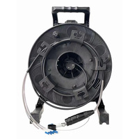 Waterproof Armoured 4 Core Outdoor LED Visual Lighting Optical Fiber Cable for M Use Fiber Optic Equipment