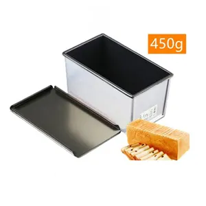 Không dính bakeware nướng bánh mì nướng hộp thép carbon bánh mì khay khuôn nướng PAN bánh mì Loaf Pan