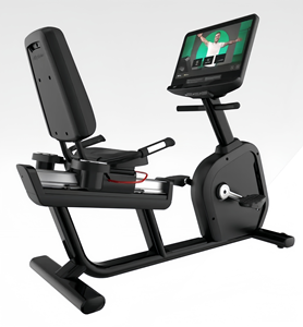 Fitness Heavy Cardio Gym Equipment <span class=keywords><strong>Pantalla</strong></span> LCD horizontal <span class=keywords><strong>estacionaria</strong></span> comercial <span class=keywords><strong>Bicicleta</strong></span> de ejercicio reclinada magnética para interiores - Product Image 2