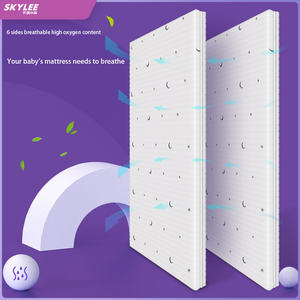 4D Air Nest Vermicelli Polymer Sin pegamento Sin formaldehído Lavable Transpirable Cómodo Poe Colchón - Product Image 3