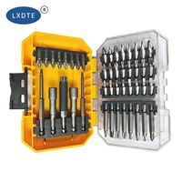 Juego de Destornilladores Magnéticos Eléctricos de Alta Calidad LXD, 32 Piezas, Brocas de Acero de 1/4 de Pulgada, Estuche Rígido OEM, Multifuncional, para el Hogar