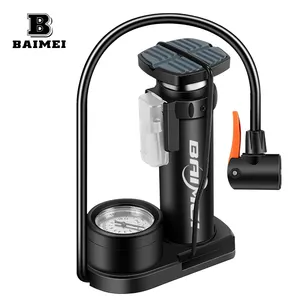 Baimei Portable bicycle bike foot pump other bicycle accessories