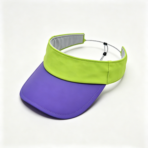 Unisex Sport Sun Visor <b>Hat</b> Curved Ponytail Hole UV Protection Wide Summer Beach Outdoor Lightweight Quick Dry Headwear Wholesale - Product Image 5