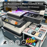 Printer UV LED Fcolor 6090 dengan Printhead XP600 untuk Pencetakan Kustom pada Kaca, Kayu, dan Botol