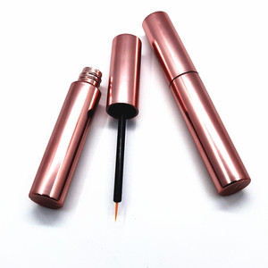 Envase al por mayor de 10 ml para pegamento de pestañas, color morado dorado, con etiqueta privada personalizada, para delineador de ojos - Product Image 2