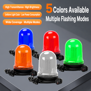 Luci di Segnalazione Stradale LED Personalizzabili e Mobili per Costruzioni con Alimentazione <span class=keywords><strong>a</strong></span> Batteria/Solare/Rete Elettrica in Materiale PC/ABS - Product Image 3