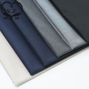 Tela TR Elástica de Tejido Suave y Brillante Directo de Fábrica para Trajes Formales de Oficina para Hombres - Product Image 1