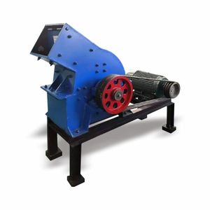 Concasseur à marteaux à moteur AC bleu haute rigidité pour le concassage de pierres et le traitement des déchets de construction - Product Image 3
