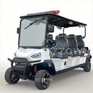 ขายตรงจากโรงงาน รถกอล์ฟไฟฟ้า 4 ที่นั่ง 48V 5KW มอเตอร์ AC แผงโซลาร์เซลล์ ระยะทางไกล ยางออฟโรดสุดหรู ได้รับการรับรองมาตรฐาน CE สำหรับใช้ในสนาม - Product Image 3