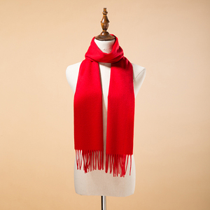 高級秋の新作冬物卸売トップグレード高品質その他スカーフ本物のモンゴル産100％カシミヤフォーマルパシュミナスカーフ - Product Image 4