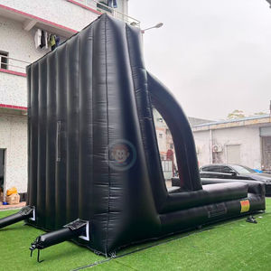 Mur d'escalade gonflable <span class=keywords><strong>rouge</strong></span> avec velcro, mur d'escalade collant géant en PVC pour le divertissement - Product Image 4