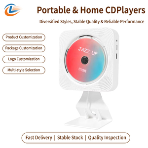 Lecteur CD mural avec télécommande, fonction Bluetooth, haut-parleur stéréo HIFI pour la décoration intérieure - Product Image 2
