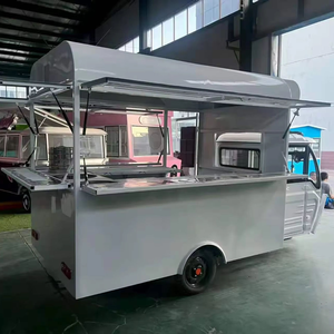 Carrito de Café, Carrito de Helados, Camión de Comida Rápida en Venta, Triciclo Eléctrico de 3 Ruedas con Cocina Completa para Snacks y Café - Product Image 5