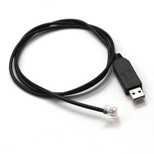 Cable Serial USB A a RS232 RJ9 4P4C OEM/ODM con IC FTDI Integrado para Sistemas POS Celestron, iOptron, Servotronix y CDHD - Product Image 1