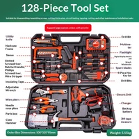 Kit d'outils multifonction rechargeable pour électriciens, directement du fabricant, pour la réparation domestique et les cadeaux