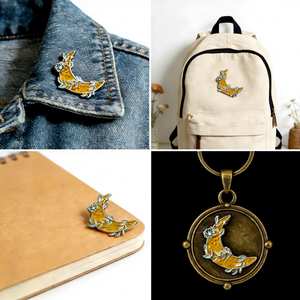 Badge en métal personnalisé par le fabricant, mignon et tendance, épinglette en émail dur ou souple, idéal pour les occasions importantes - Product Image 2