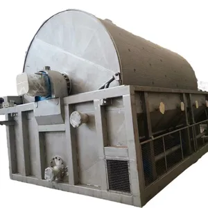 Máquina de prensa de filtro de alta calidad prerrecubierta Filtro de tambor giratorio de vacío