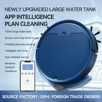 Aspirateur automatique intelligent OEM/ODM pour la maison Aspirateur robot humide et sec Aspirateur et balai à franges