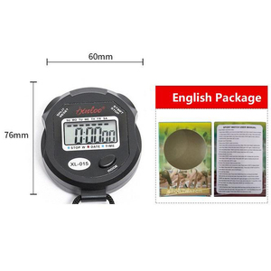 Chronomètre numérique portable professionnel LCD pour le sport avec alarme, cordon et chronographe pour l'entraînement en extérieur – Vente en gros directe usine - Product Image 5