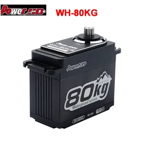 PowerHD WH-80KG Engranaje Metálico Impermeable Digital para Rock Rey Arrma Kraton Outcast Axial SCX6 1/5 1/6 Camioneta Crawler - Product Image 4