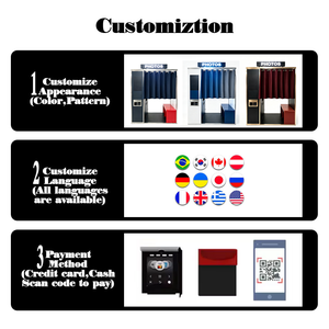 YiXiLe Photomaton pour Mariages, Fêtes, Magazines, Journaux, Souvenirs, Porte-clés, Événements – Machine Instantanée <span class=keywords><strong>en</strong></span> Libre-Service pour Prendre <span class=keywords><strong>des</strong></span> <span class=keywords><strong>Photos</strong></span> - Product Image 6