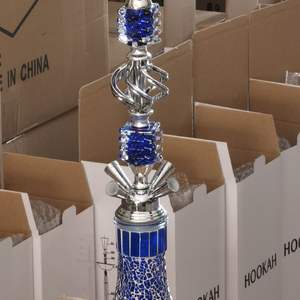 モダン 2パイプ シーシャフーカーセット - 卸売スモークショップ向け プレミアムフーカー - Product Image 4