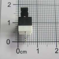 Micro-interrupteur SPDT de petite taille KW10-ZSWHP150-08 avec levier droit de 15 mm et contact plaqué or