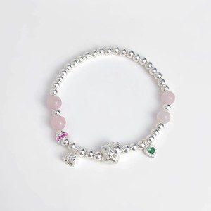 Pulsera de Jade Hetian de Plata Pura 999 con Engaste de Bisel en Forma de Campana, Joyería para Uso Diario de Mujer F-005 - Product Image 5